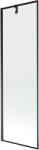 Mexen Next 1-szárnyú zuhanyfal 60 x 150 cm, fekete keret, fekete - 895-060-000-00-70-70 (895-060-000-00-70-70)