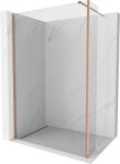 Mexen Kioto zuhanyfal Walk-in 170 x 40 cm, átlátszó, ecsetelt réz - 800-170-212-65-00-040 (800-170-212-65-00-040)