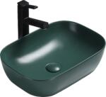 Mexen Rita pultra szerelhető mosdó 45 x 32 cm, sötétzöld matt - 21084547 (21084547)