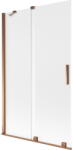 Mexen Velar 2-paneles kádparaván 110 x 150 cm, szatén, rózsaarany - 896-110-000-31-60 (896-110-000-31-60)