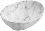 Mexen Elza 40 x 33 cm-es táblára szerelhető mosdó, fehér kő - 21014094 (21014094)