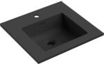 Mexen Otis munkalapba süllyesztett mosdó 51 x 46, 5 cm, fekete matt - 25185071 (25185071)