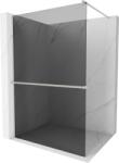 Mexen Kioto+ zuhanyfal polccal Walk-in 130 x 200 cm, grafit, kefe nikke - 800-130-121-97-40 (800-130-121-97-40)