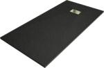 Mexen Hugo téglalap alakú SMC zuhanytálca 170 x 80 cm, fekete, arany takaróelem - 42708017-G (42708017-G)