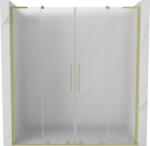Mexen Velar L Duo tolózuhanyajtó 180 cm, matt, arany szálcsiszolt - 871-180-003-32-55 (871-180-003-32-55)