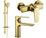 Mexen Lynx DQ62 zuhanykészlet, arany - 745904DQ62-50 (745904DQ62-50)