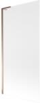 Mexen Next L fürdőkád paraván, 1-szárnyú, 90 x 150 cm, zúzmara, rózsaarany - 895-090-000-03-30-60 (895-090-000-03-30-60)