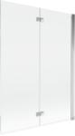 Mexen Mist 2-szárnyú fürdőkád paraván jobb 130 x 150 cm, átlátszó, króm - 8A9-130-002-01-00-P (8A9-130-002-01-00-P)