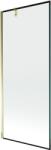 Mexen Next 1-szárnyú zuhanyfal 80 x 150 cm, fekete keret, arany - 895-080-000-00-70-50 (895-080-000-00-70-50)