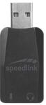 SPEEDLINK Spedlink Vigo USB hangkártya fekete (SL-8850-BK-01) (SL-8850-BK-01) (SL-8850-BK-01)