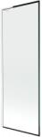 Mexen Next L kádparaván 1-szárnyú 70 x 150 cm, fekete keret, fehér - 895-070-000-03-70-20 (895-070-000-03-70-20)