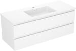 Mexen Orio 120 cm-es fürdőszobai szekrény Otis mosdóval, 2 fiók, fehér matt - 91A10-12047-2-BFF01-W18M01 (91A10-12047-2-BFF01-W18M01)