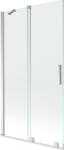 Mexen Velar 2-paneles toló-rendszerű kádparaván 100 x 150 cm, átlátszó, króm - 896-100-000-01-01 (896-100-000-01-01)