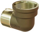 Mexen BRASS sárgaréz könyök 6/4 GZ x 6/4 GW - W97410-6464 (W97410-6464)