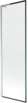 Mexen Next L egyajtós fürdőkádparaván 60 x 150 cm, fekete keret, króm - 895-060-000-03-70-01 (895-060-000-03-70-01)