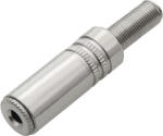  Fém 3, 5 mm-es Jack csatlakozó kábelhez (0838)