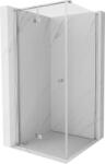 Mexen Mist-F összecsukható zuhanykabin balos 70 x 70 cm, átlátszó, króm - 8A6T-070-070-01-00-L (8A6T-070-070-01-00-L)