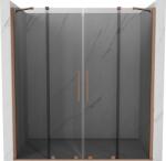 Mexen Velar Duo tolózuhanyajtó 170 cm, grafit, csiszolt réz - 871-170-000-42-65 (871-170-000-42-65)