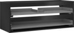 Mexen Box-A 120 cm-es szekrénytest mosdókagyló alá, 2 fiókkal, fekete matt - 91AX0-1200-470-2-71 (91AX0-1200-470-2-71)