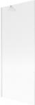 Mexen Next 1-szárnyas fürdőkádparaván 80 x 150 cm, csíkos, fehér - 895-080-000-00-09-20 (895-080-000-00-09-20)