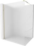 Mexen Kioto zuhanyfal Walk-in 140 x 200 cm, matt 8 mm, arany - 800-140-101-50-30 (800-140-101-50-30)