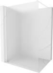 Mexen Kioto Walk-in zuhanyfal 70 x 200 cm, matt 8 mm, fehér - 800-070-101-20-30 (800-070-101-20-30)