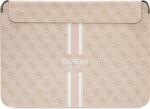 GUESS Sleeve 4G Printed Stripes, GUCS16P4RPSP 16" laptop tok , rózsaszín (GUE2693) (GUE2693)