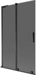 Mexen Velar L kádparaván 2-szárnyú toló 110 x 150 cm, grafit, fekete - 896-110-003-41-70 (896-110-003-41-70)