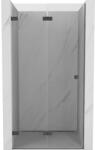 Mexen Lunar-F balra nyíló zuhanyajtó, 75 cm, átlátszó, gun metal - 836-075-000-95-00-L (836-075-000-95-00-L)