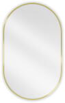 Mexen Loft ovális fürdőszobai tükör 90 x 55 cm, arany keret - 9851-090-055-000-50 (9851-090-055-000-50)