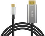  USB-C DisplayPort Kábel 2m Fonott (92-687)