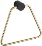 Mexen Aron törölközőtartó, fekete/arany - 7088132-57 (7088132-57)