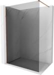 Mexen Kioto-X zuhanyfal Walk-in 90 x 200 cm, grafit 10 mm, rózsaarany - 800-090-101-60-40-X (800-090-101-60-40-X)