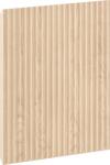 Mexen Rivel barázdált előlap fürdőszobaszekrényhez 35 x 43, 5 cm, tölgy - 91A21-0350-470-1-81 (91A21-0350-470-1-81)