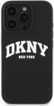 DKNY Liquid Silicone Arch Logo MagSafe iPhone 16 Pro Black tok (DKHMP16LSNYACH) (DKHMP16LSNYACH)