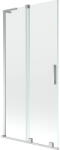 Mexen Velar L kádparaván 2-szárnyú toló 95 x 150 cm, átlátszó, króm - 896-095-003-01-01 (896-095-003-01-01)