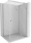Mexen Mist-H T jobbra nyíló zuhanykabin 90 x 80 cm, átlátszó, króm - 8A5T-090-080-01-00-P (8A5T-090-080-01-00-P)