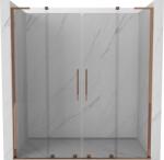 Mexen Velar L Duo tolóajtós zuhanykabin 170 cm, átlátszó, rózsaarany - 871-170-003-02-60 (871-170-003-02-60)