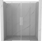 Mexen Rox Duo tolóajtós zuhanyajtó 180 cm, átlátszó, fehér - 8C2-180-002-20-00 (8C2-180-002-20-00)
