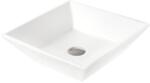 Mexen Pola, munkalapra szerelhető mosdókagyló, 41 x 41 cm, fehér - 22224100 (22224100)