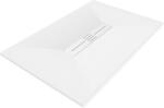 Mexen Toro téglalap alakú SMC zuhanytálca 110 x 70 cm, fehér, fehér burkolat - 43107011-W (43107011-W)