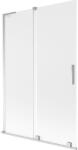 Mexen Velar L 2-szárnyas, toló kádparaván 120 x 150 cm, zúzmarás, króm - 896-120-003-31-01 (896-120-003-31-01)