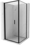Mexen Exo összecsukható zuhanykabin 70 x 70 cm, átlátszó, fekete - 816-070-070-70-00 (816-070-070-70-00)