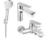 Mexen Pecos R75 fürdőkád csomag, króm - 72703R75-00 (72703R75-00)