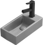 Mexen Inez balra szerelhető mosdó 40 x 20 cm, világosszürke matt - 21484061L (21484061L)