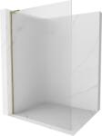Mexen Kioto L Walk-in zuhanyfal 80 x 200 cm, csíkos, arany - 800-080-103-50-09 (800-080-103-50-09)