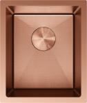 Mexen Trixo acél mosogató 1-medencés 370 x 440 mm, réz HC - 6412371000-65HC (6412371000-65HC)