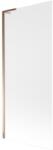 Mexen Next L kádparaván 1-részes 80 x 150 cm, matt, rózsaarany - 895-080-000-03-30-60 (895-080-000-03-30-60)