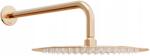 Mexen Slim 30 cm-es esőztető zuhanykaros, rózsaarany színben - 79230211-60 (79230211-60)