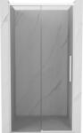 Mexen Rox tolóajtós zuhanykabin 130 cm, átlátszó, fehér - 8C2-130-000-20-00 (8C2-130-000-20-00)